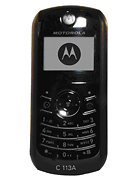 Best available price of Motorola C113a in India