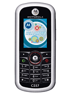 Best available price of Motorola C257 in India