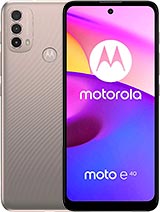 Best available price of Motorola Moto E40 in India