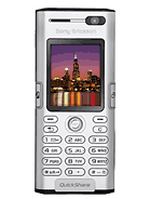 Best available price of Sony Ericsson K600 in India